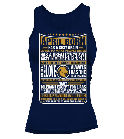April Capricorn Born Women's Tank Top