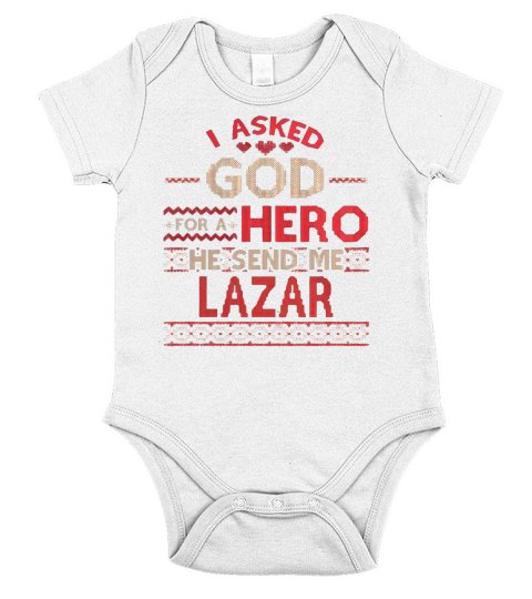 LAZAR, LAZAR TShirt, LAZAR Year Short Sleeve Baby One-Piece