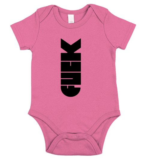 fuck Short Sleeve Baby One-Piece