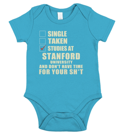 Stanford University Short Sleeve Baby One-Piece