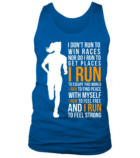 Run Men's Tank Top