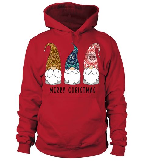 Merry Christmas Gnomes Women's Hoodie