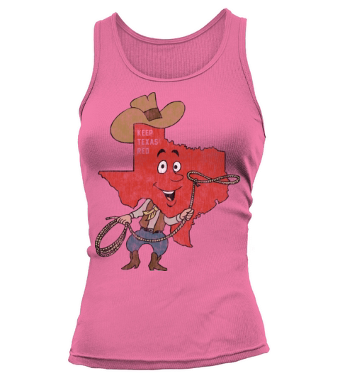 Keep Texas Red Vintage Distressed Women's Tank Top