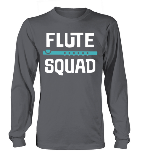 Flute Squad Marching Band Music Long sleeved Unisex
