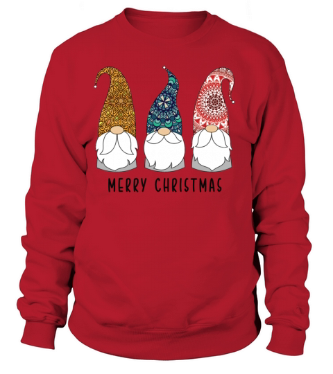 Merry Christmas Gnomes Women's Sweatshirt
