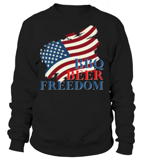 BBQ Beer Freedom Women's Sweatshirt