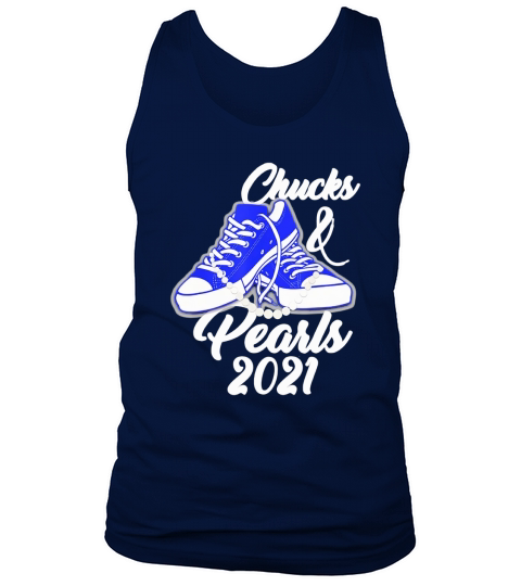 Chucks And Pearls 2021 Blue Color Basic Tank Top Unisex