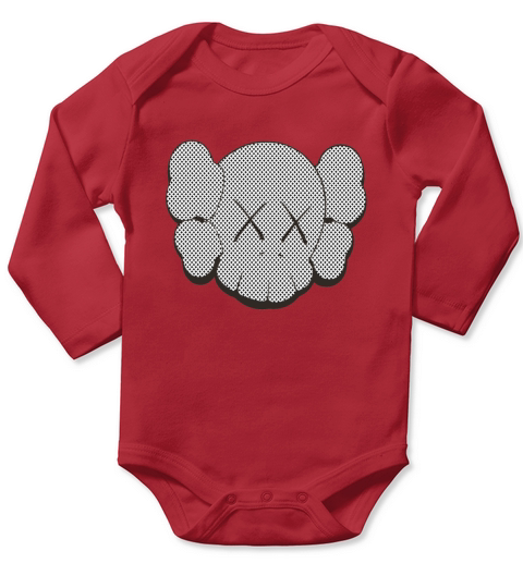 basket kaws Long Sleeve Baby One-Piece