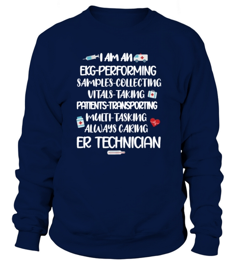 Emergency Room Tech Gifts ER Tech ERT Technician Women's Sweatshirt