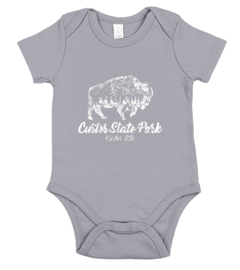 Custer State Park Short Sleeve Baby One-Piece