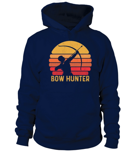 Retro Bow Hunting Archer Vintage Hunter Women's Hoodie