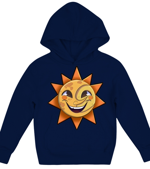 sundrop moondrop fnaf security breach Kids Hoodie