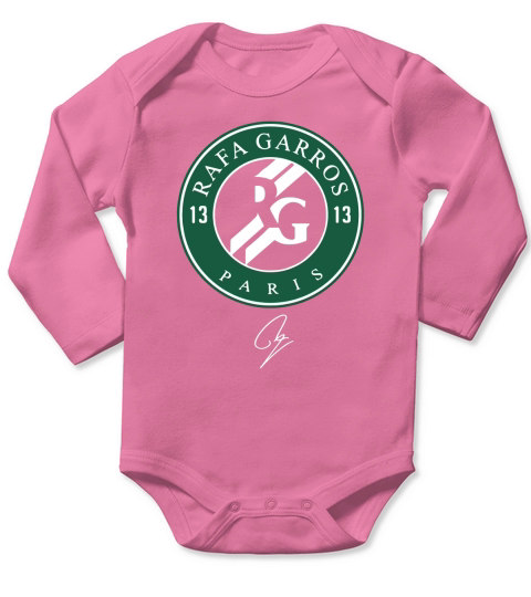 13 Rafa Garros Paris Long Sleeve Baby One-Piece