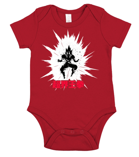 Dragon Ball explosion Short Sleeve Baby One-Piece