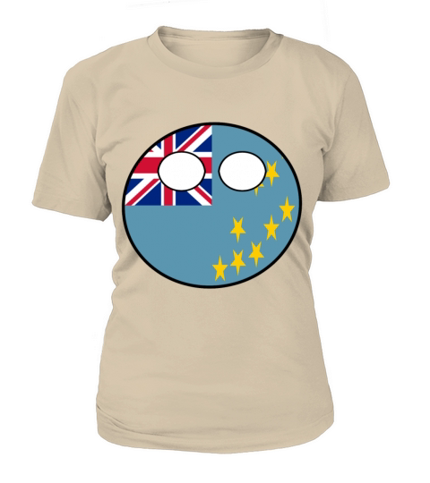 Countryball Laenderball Land Heimat Tuvalu Women's T-Shirt