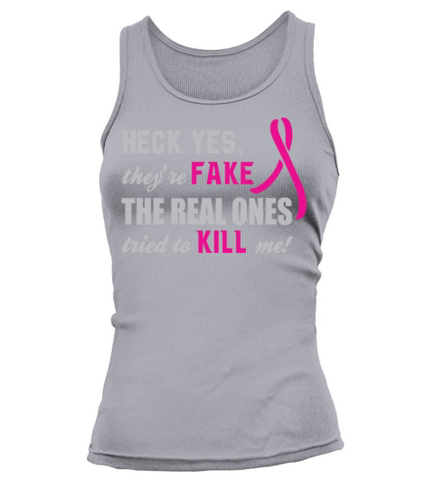 Breast Cancer Awareness Funny T shirt Women's Tank Top