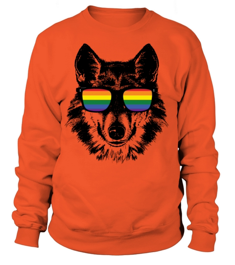 LGBT shirts - Wolf gay t shirt Women's Sweatshirt