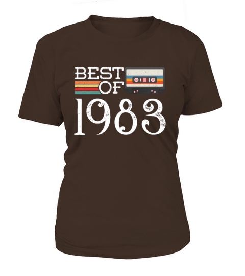 1983 Vintage 37 th Birthday Anniversary Gift Women's T-Shirt
