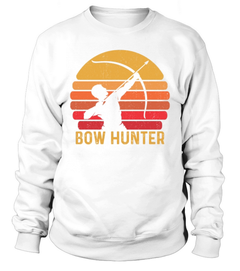 Retro Bow Hunting Archer Vintage Hunter Sweatshirt Unisex