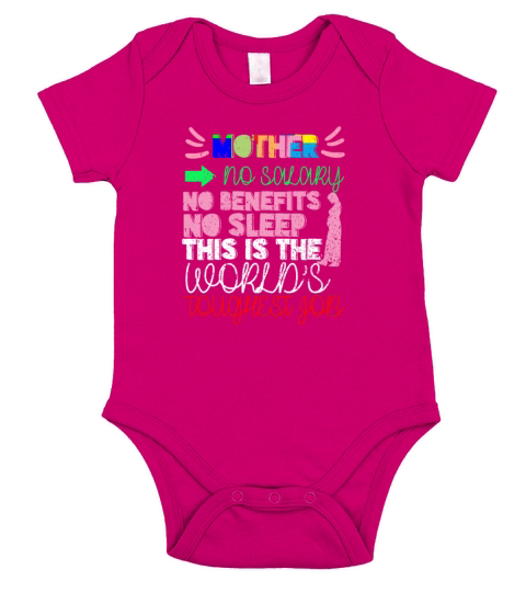 Mothers Day Short Sleeve Baby One-Piece