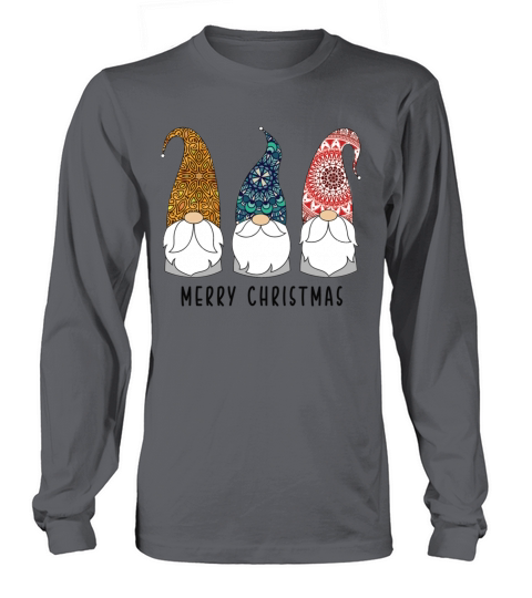 Merry Christmas Gnomes Women's Long Sleeve