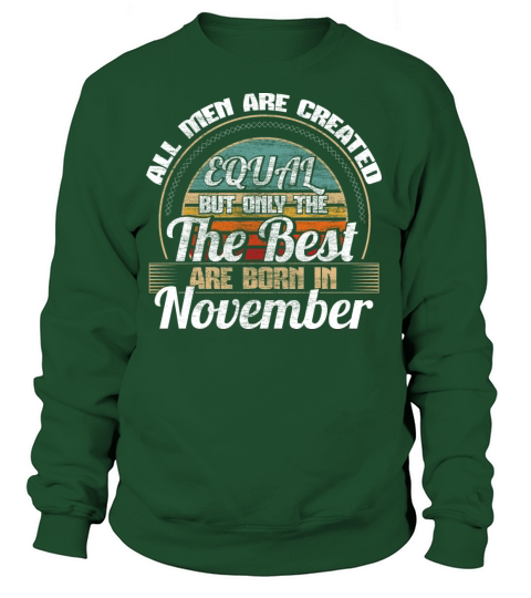 November Birthday Celebration Novemberboy Gift Women's Sweatshirt