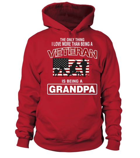 Veteran Is Being A Grandpa Women's Hoodie