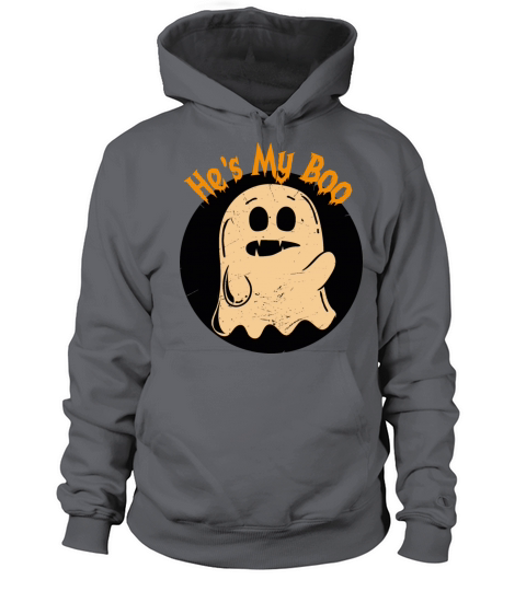 Hes My Boo sticker Women's Hoodie