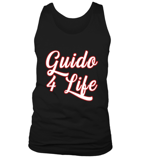 Guido For Life GTL New Jersey Garden State Shore Tank Top Unisex