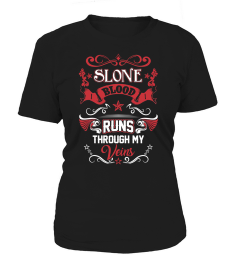 SLONE BLOOD RUNS THROUGH MY VEINS Women's T-Shirt