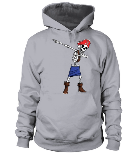 Halloween Pirate Dabbing Skeleton Gift Dab print Women's Hoodie