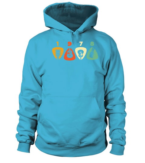 1978 Birthday Pick TShirt 43rd Birthday Shirt Born Women's Hoodie