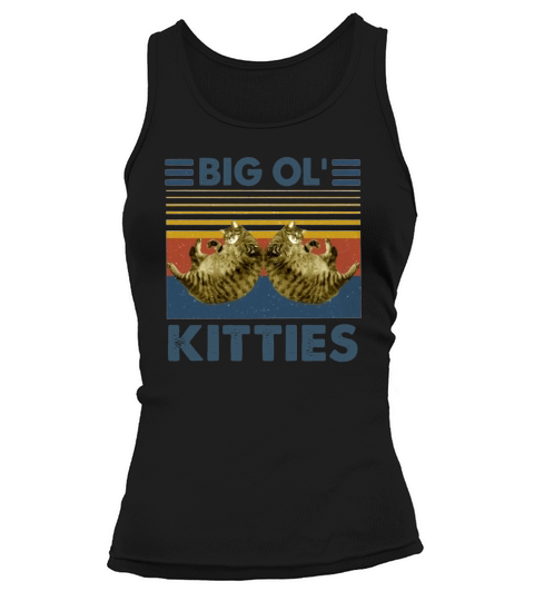 Big ol’ kitties vintage Tank top Woman