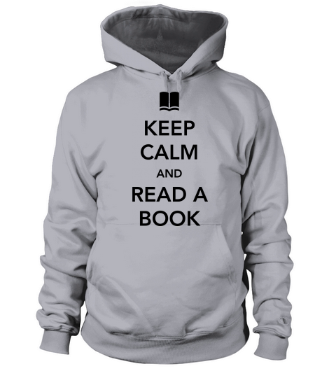 Keep Calm and Read a Book Men's Hoodie