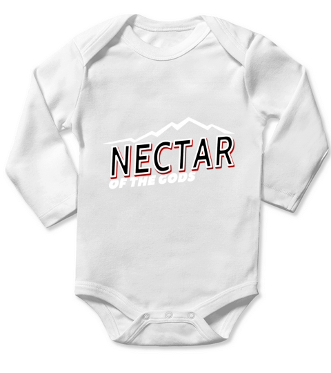 Nectar of the Gods Beer Classic Midwestern Long Sleeve Baby One-Piece