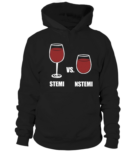 Nurse stemi vs nstemi Hooded Men's Hoodie
