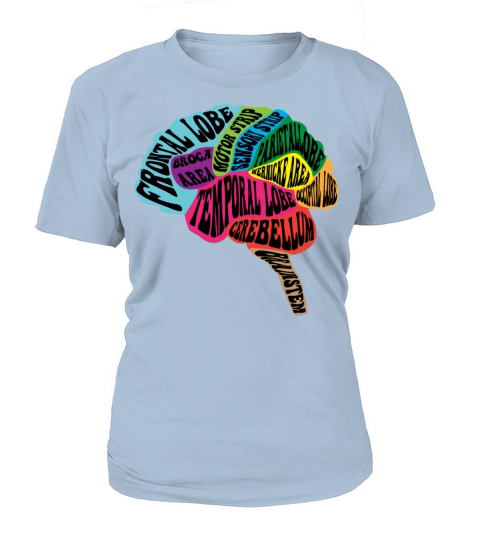 Neurologist Brain Map Women's T-Shirt