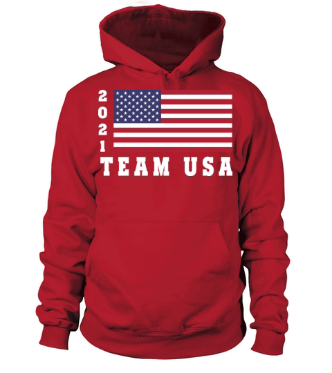 Team USA 2021 Flag Summer Olympics Games Women's Hoodie