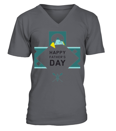 Happy father s Day Men's V-Neck T-shirt