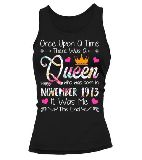 Queen-  Birthday On November 1973 Tank top Woman