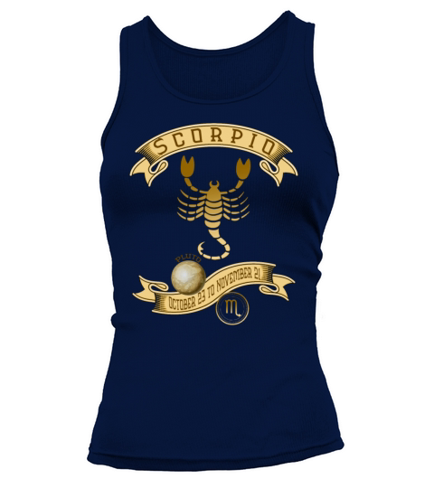 Scorpio October 23 to November 21 Women's Tank Top