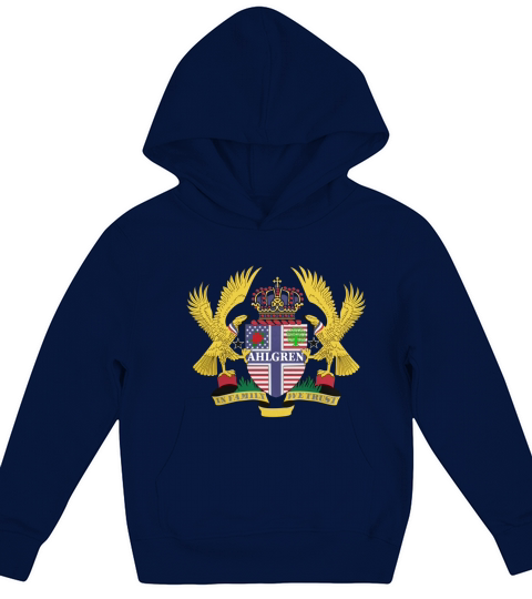 Ahlgren Family Crest For American People - Ahlgren Family T-Shirt, Hoodie, Sweatshirt Kids Hoodie