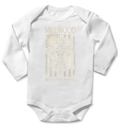 MILLWOOD An Endless Legend Name Shirts Long Sleeve Baby One-Piece