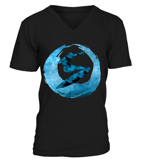 Surfing Men's V-Neck T-shirt