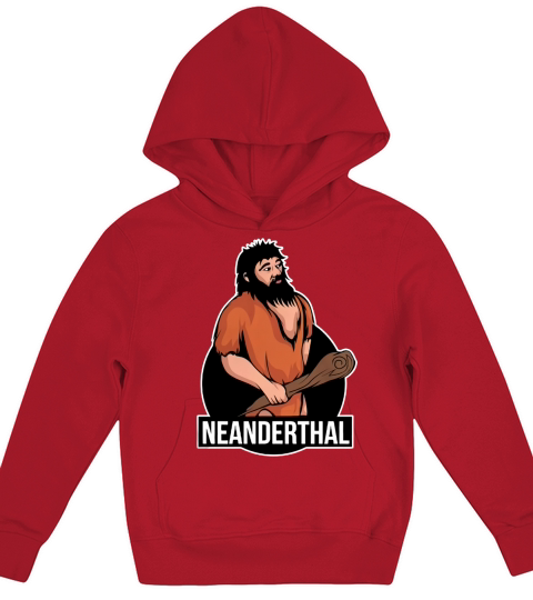Neanderthal T-Shirt Kids Hoodie