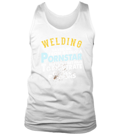 Funny Welding Proud Welder Gift Men's Tank Top