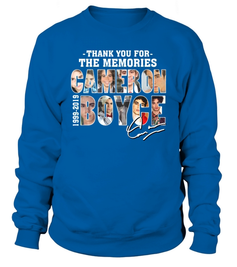 Thank you for the memories Cameron Boyce 1999-2019 signature shirt Sweatshirt Unisex