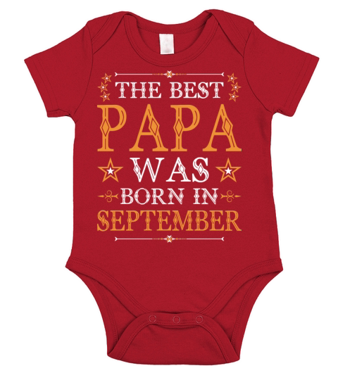The Best Papa Was Born In Short Sleeve Baby One-Piece