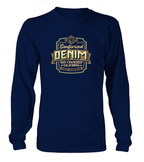 Vintage Denim Logo Women's Long Sleeve