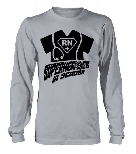 superhero nurse Women's Long Sleeve